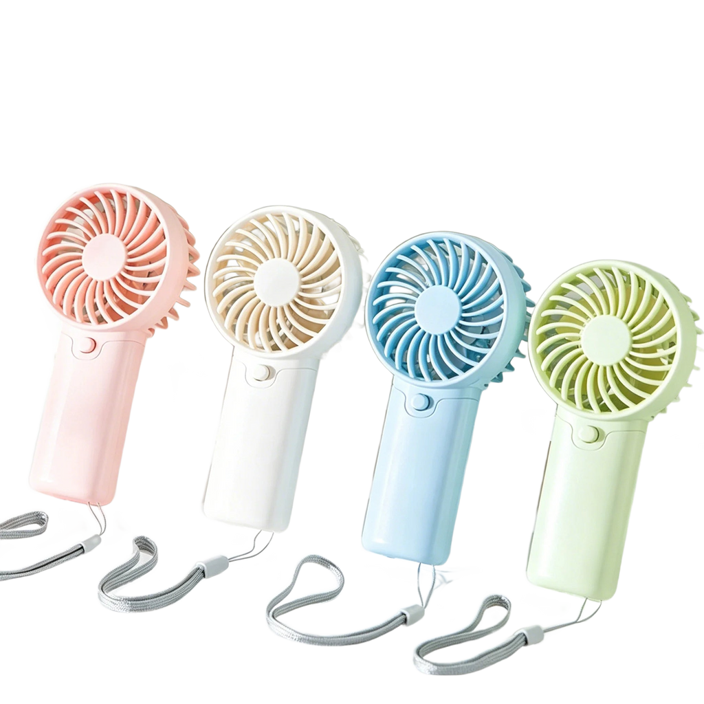 Pocket-sized rechargeable handheld mini fan